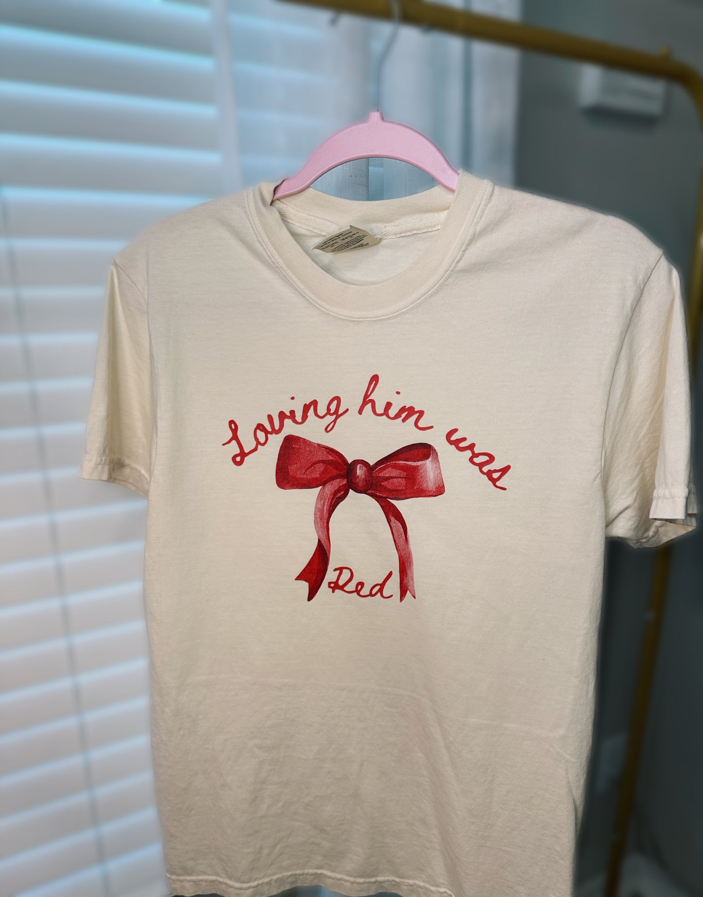 Loving him was Red Tee ♥️