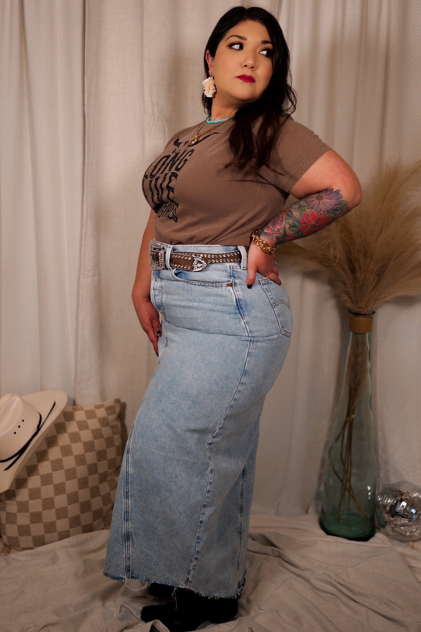 Long Live Cowgirls Crop Tee