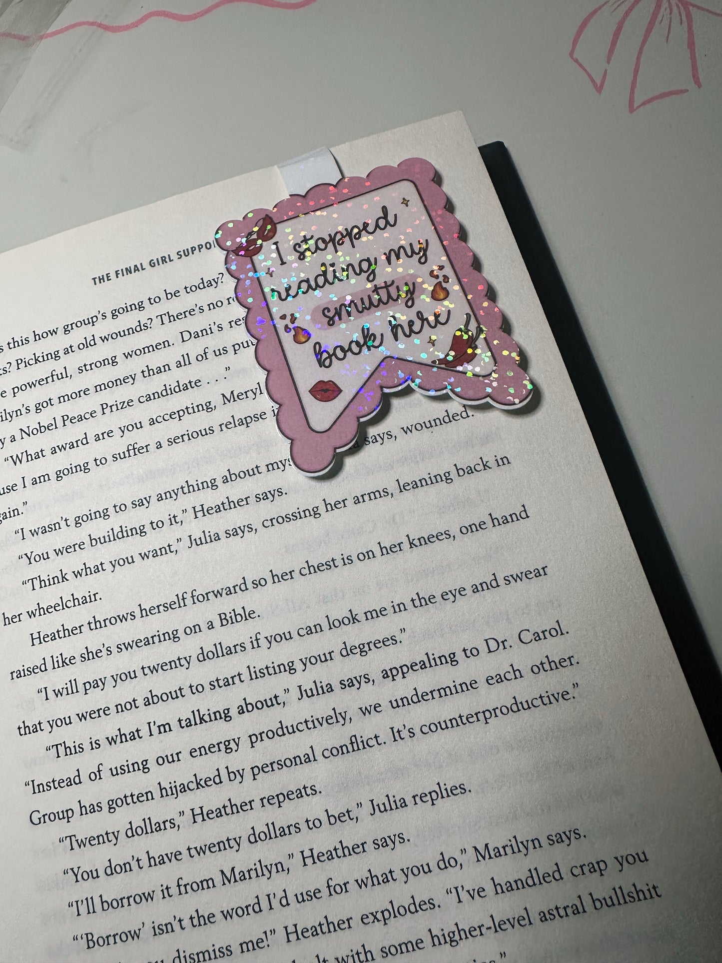 I stopped..Magnetic Bookmark