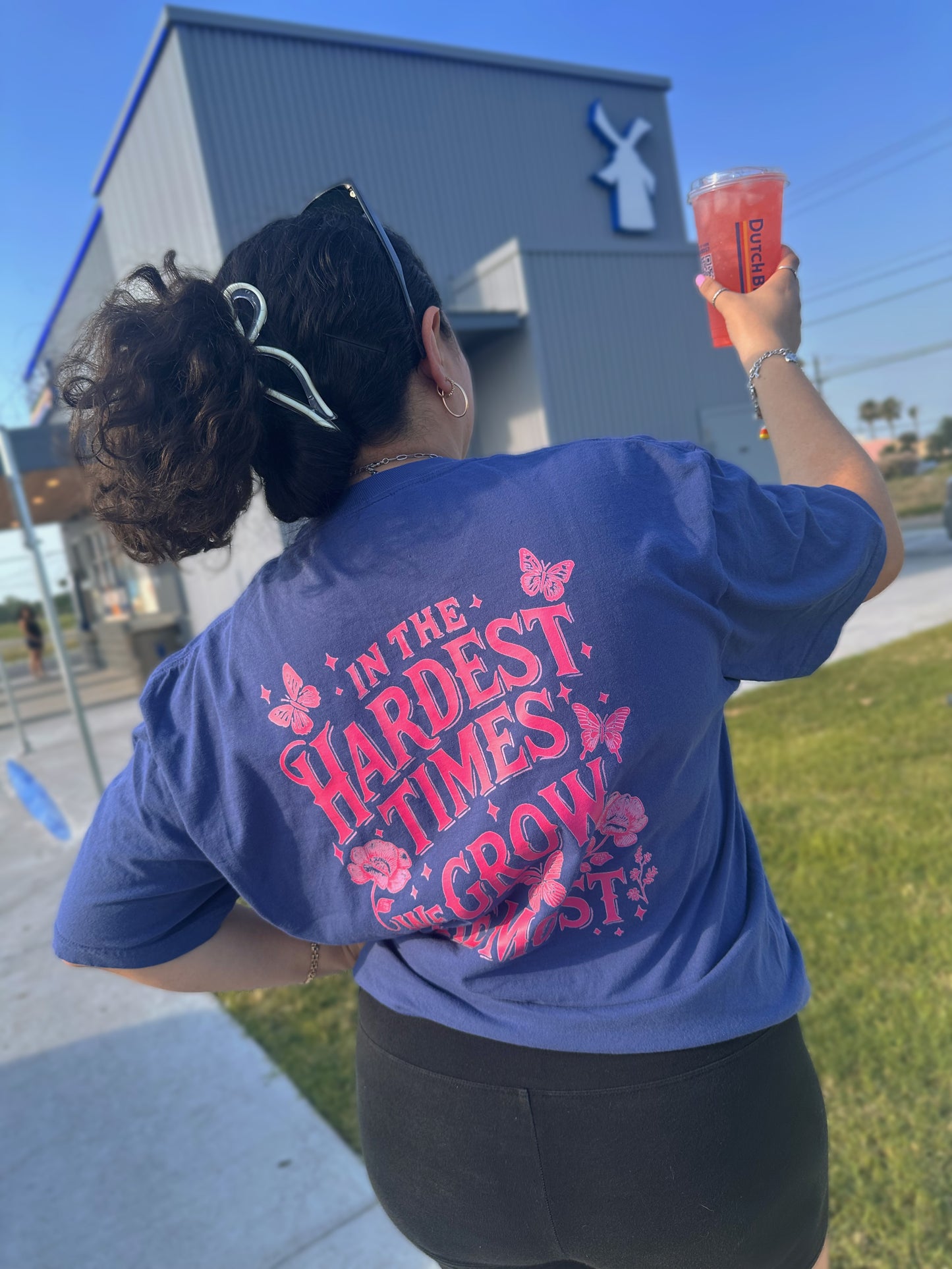 In the Hardest time we Grow Tee