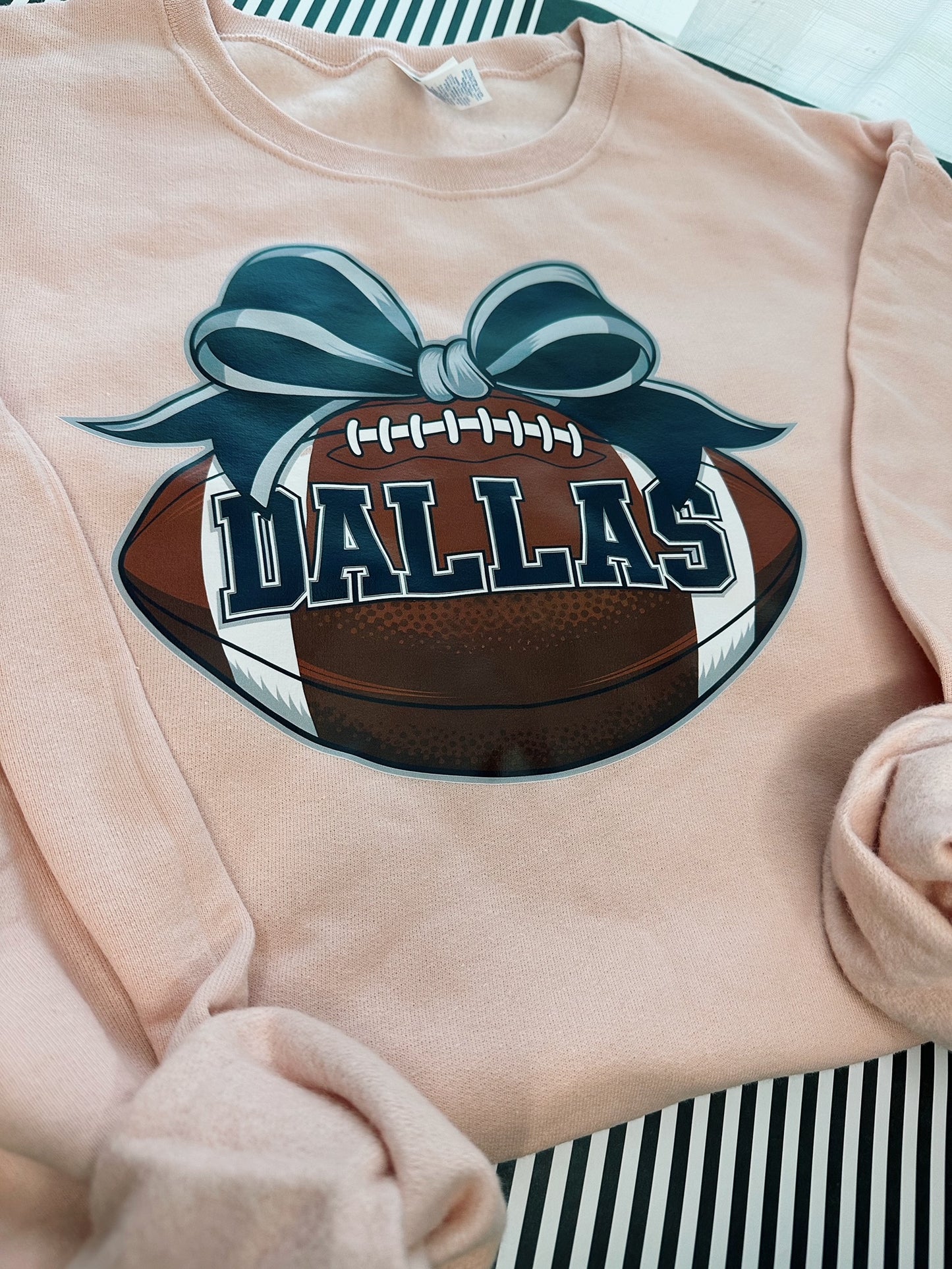 DC Literally a Dallas Girly Crewneck Sweater