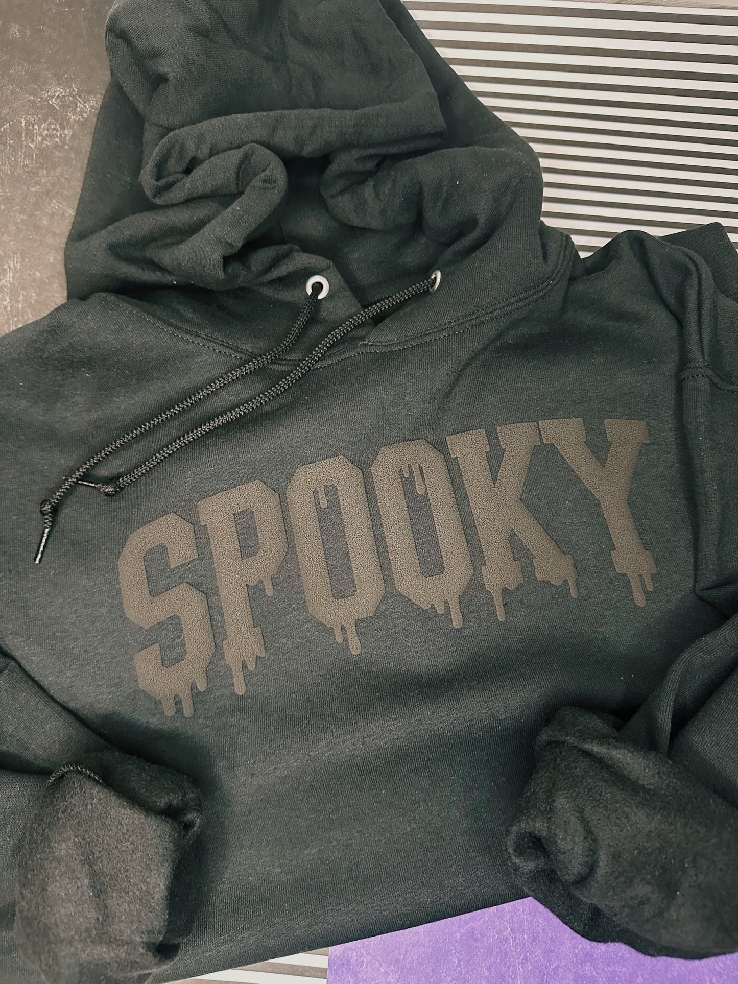 Spooky Szn Puff Drip Hoodie