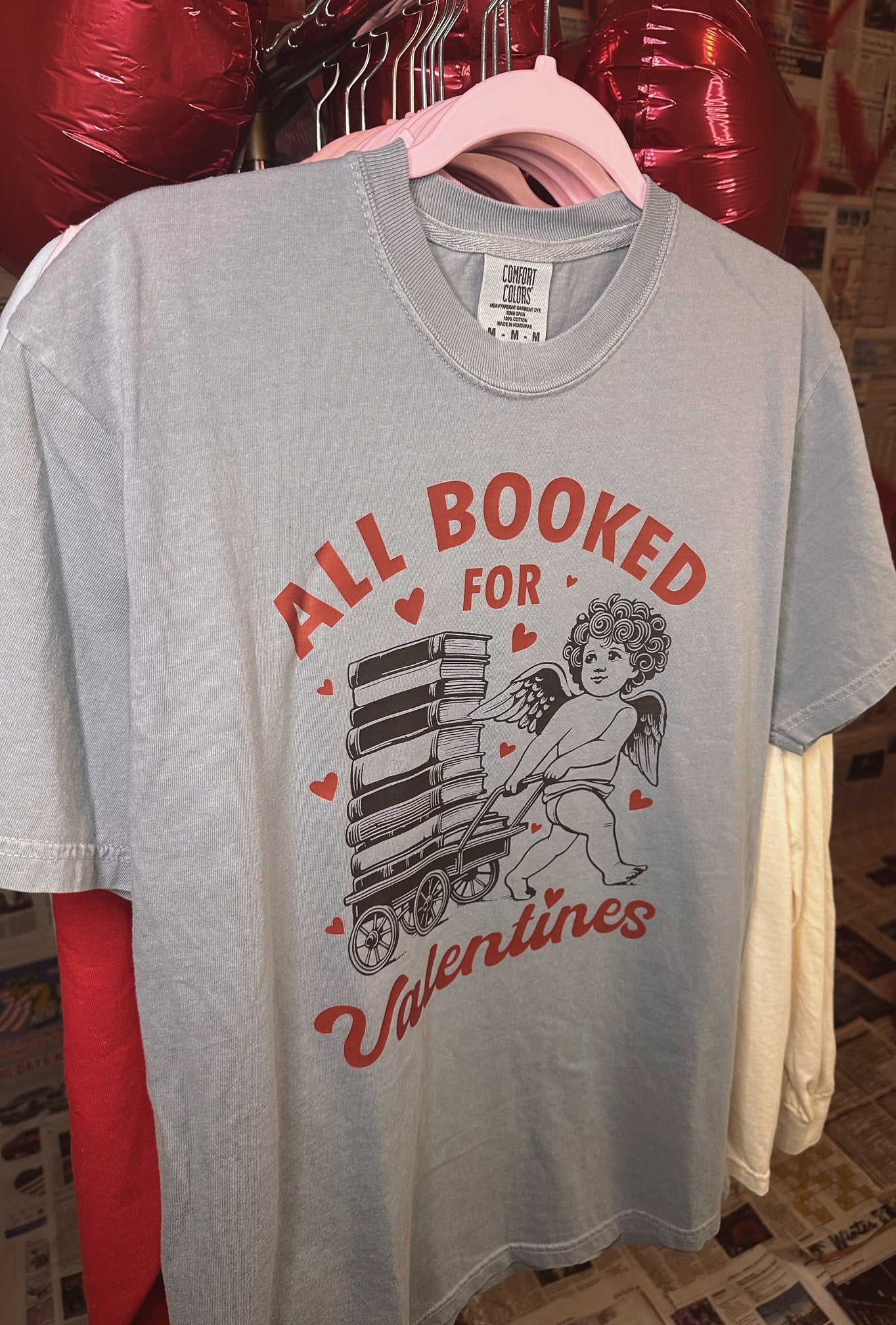 All Booked for Valentine's Tee