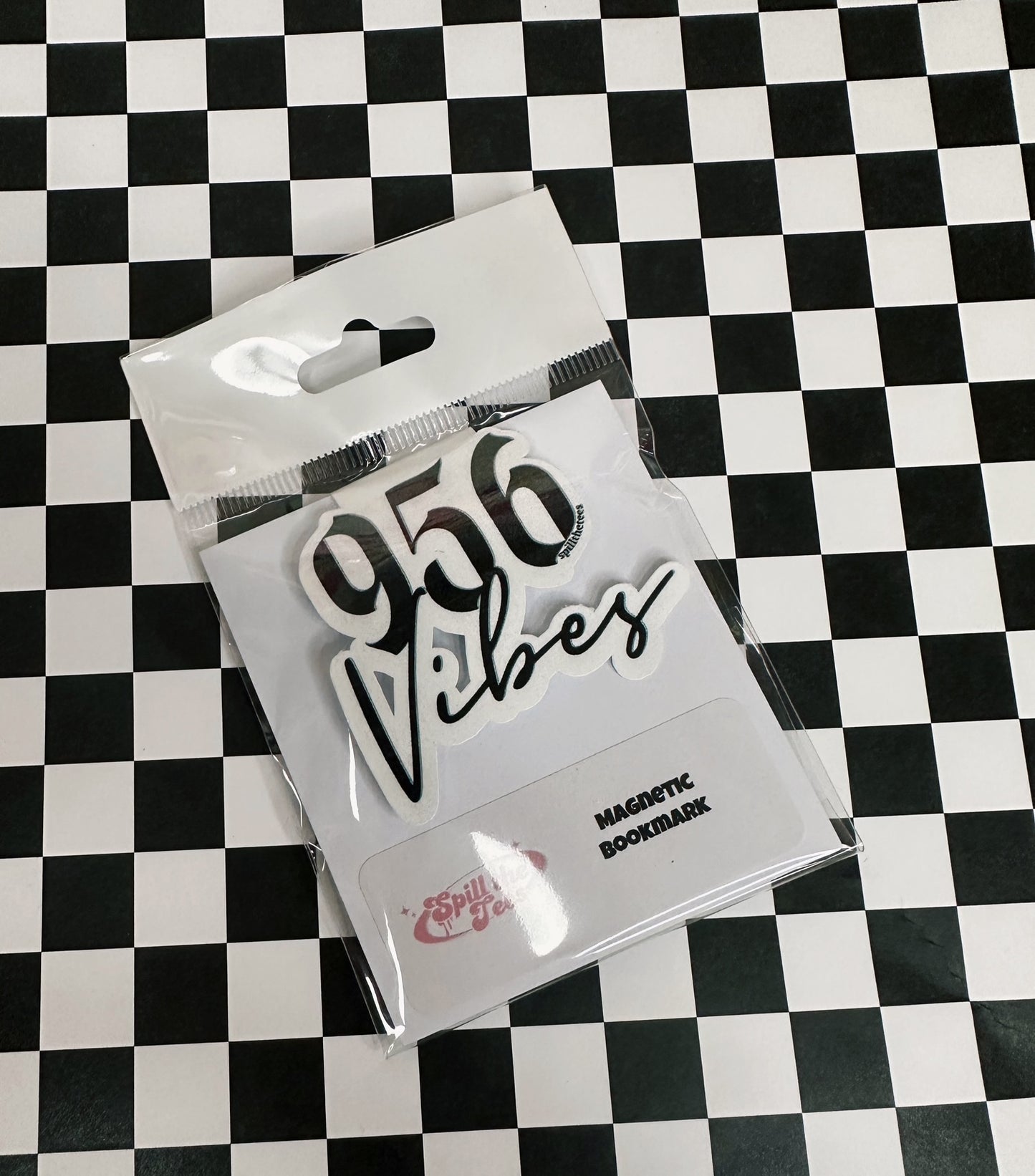 956 Vibes Magnetic Bookmark