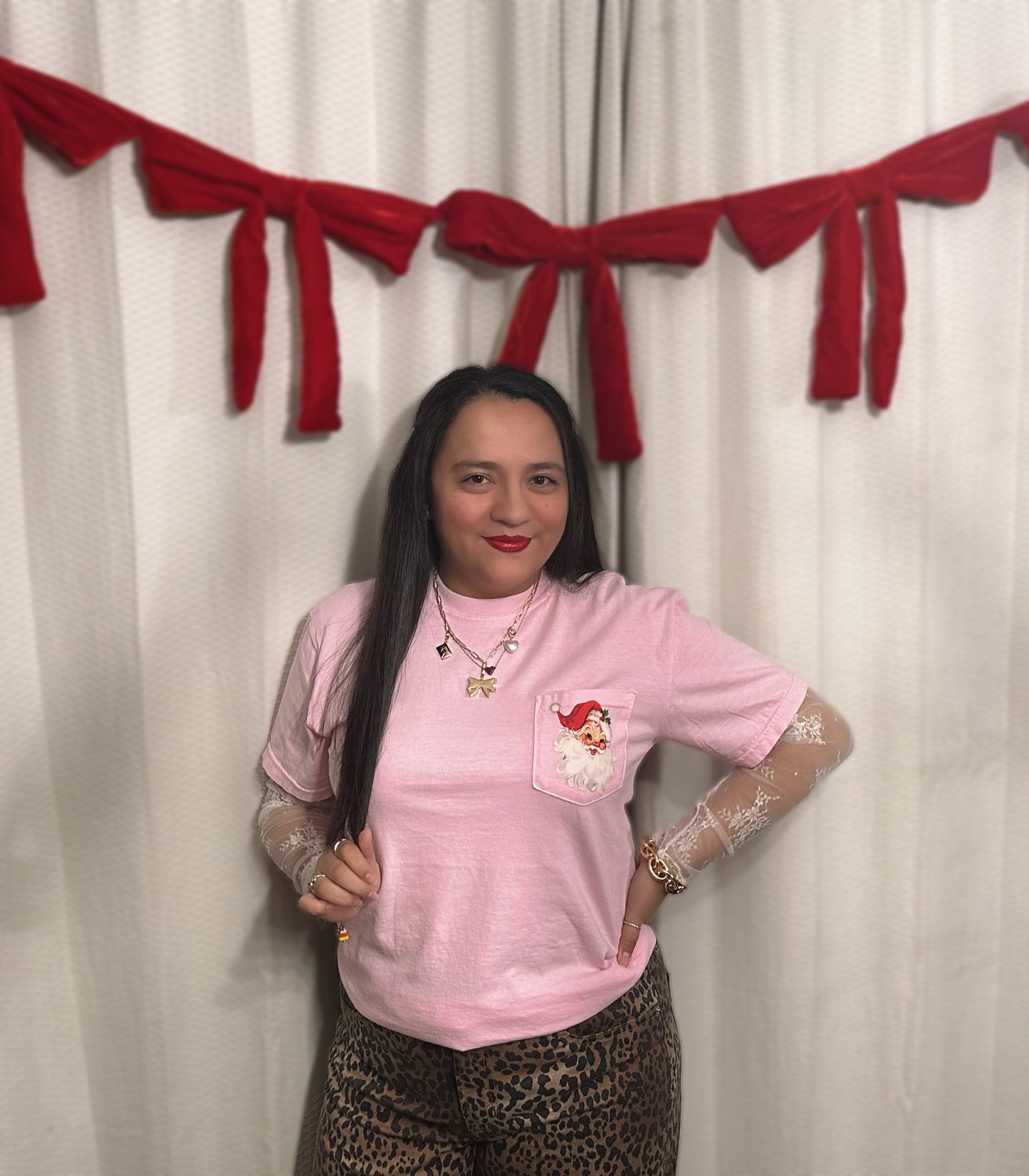 Santa Baby Pocket Tee