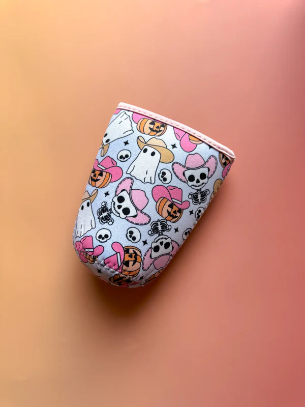 Howdy Halloween Drink Koozie -Large