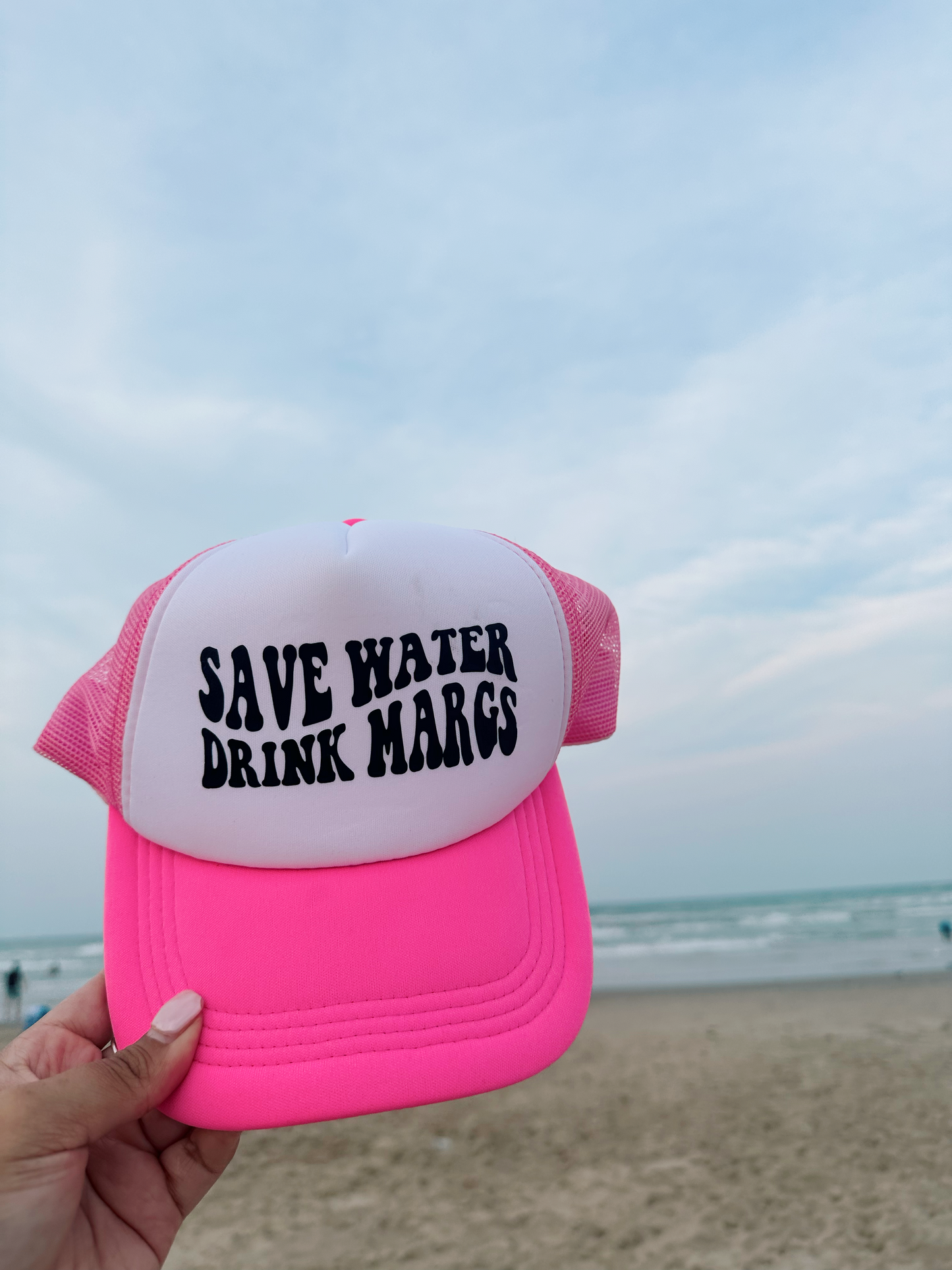 Save Water Drink Margs Trucker Cap