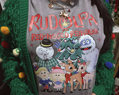 The Red Nose Reindeer Vintage Tee
