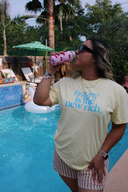 Happy is the New Rich Tee