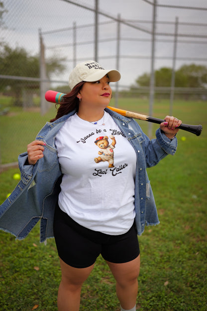 Wanna be a baller, shot caller tee