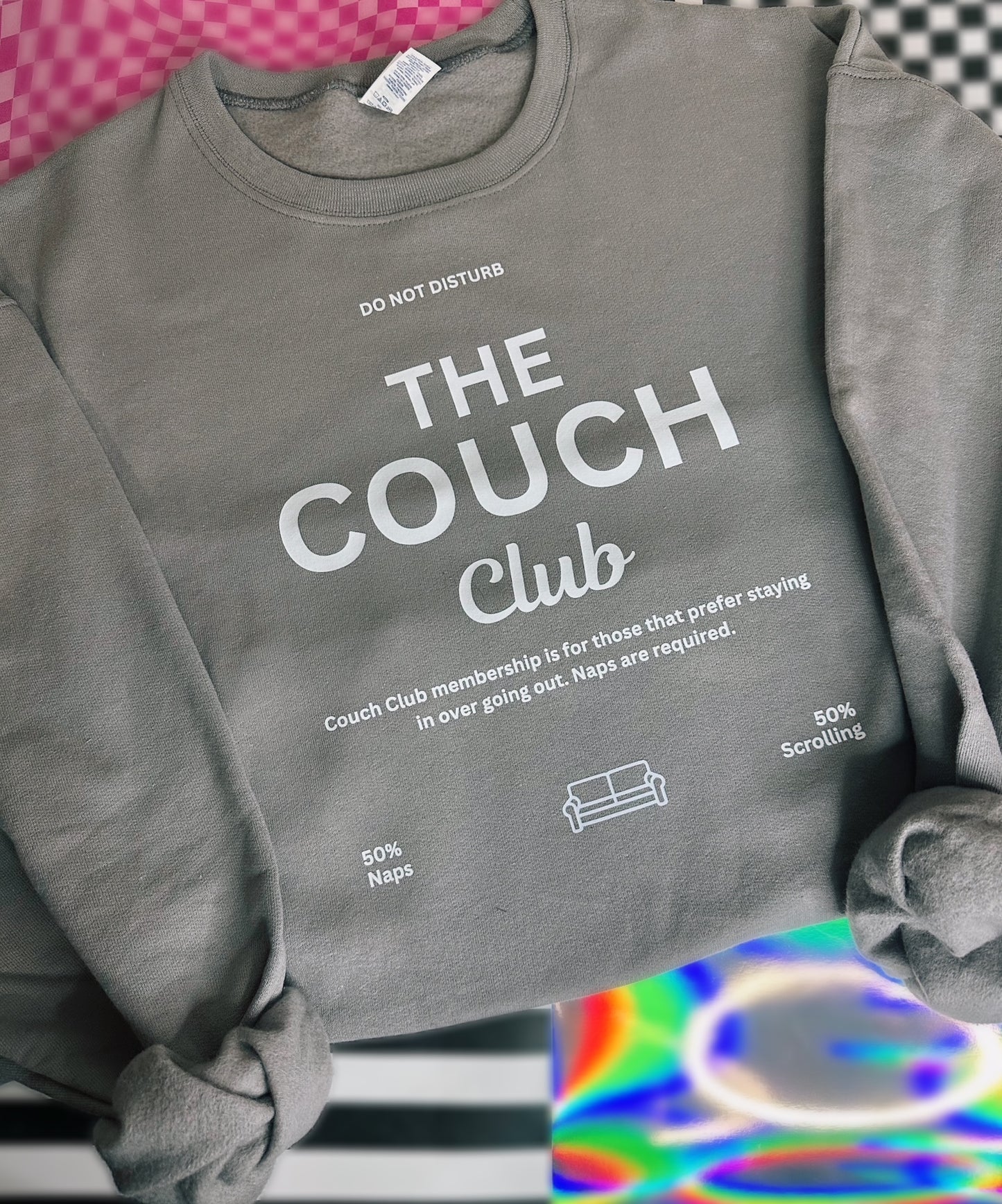 The Couch Club Crewneck Sweater