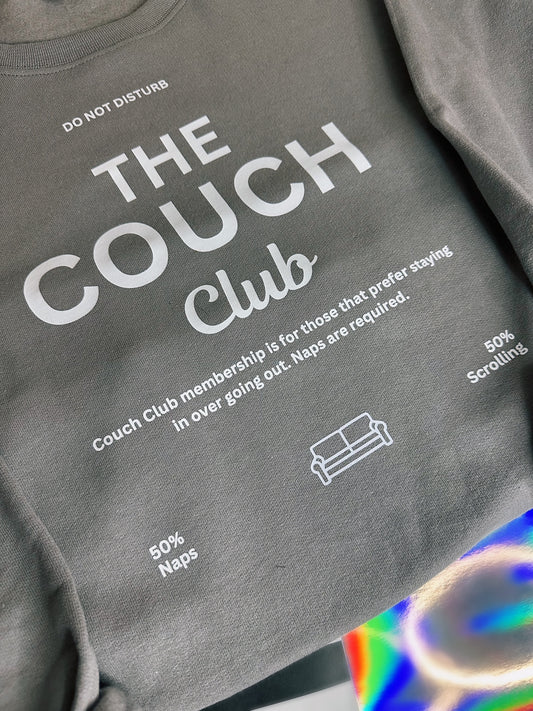 The Couch Club Crewneck Sweater