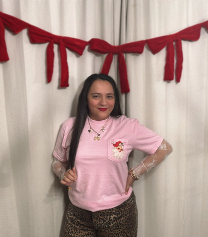 Santa Baby Pocket Tee