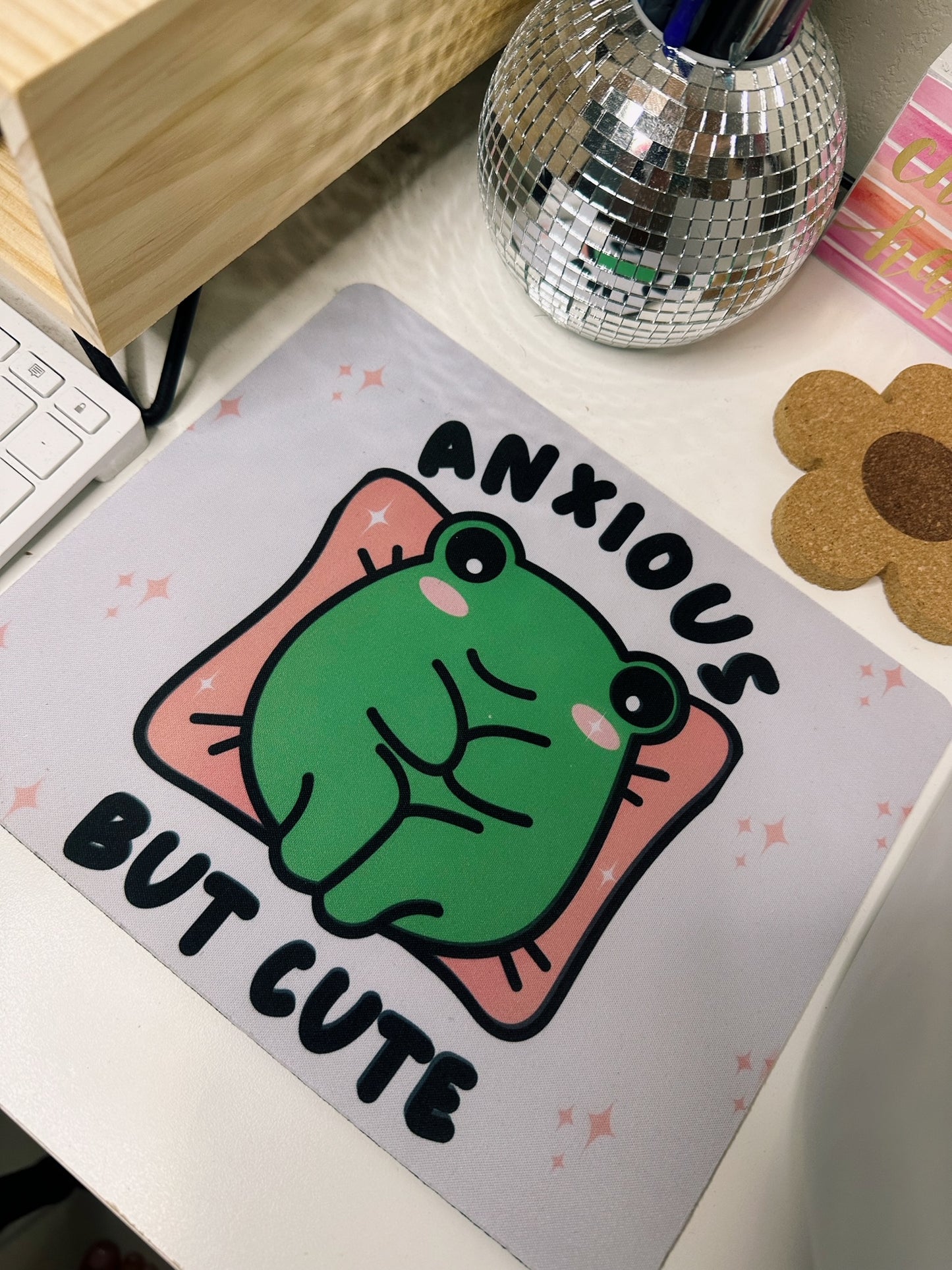 Anxious but Cute Mousepad