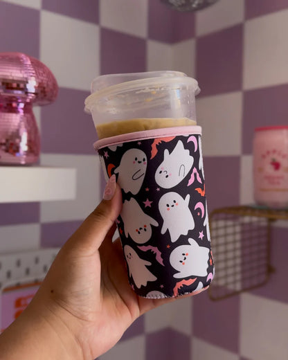 Ghosty Coffee Sleeve Large
