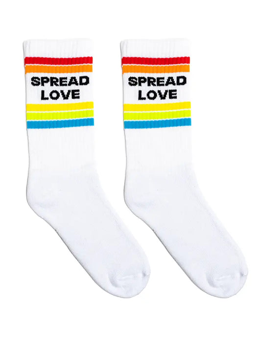 Spread Love Crew Socks