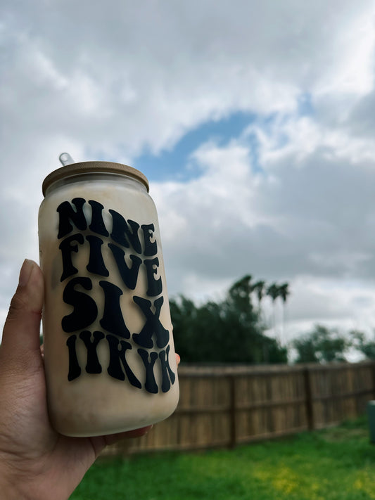 Nine Five Six, IYKYK Glass Cup