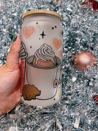 Cafecito Y Chisme Frosted Cup